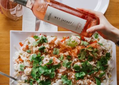 Rose Food Match Central Otago Pinot Noir Kai Moana